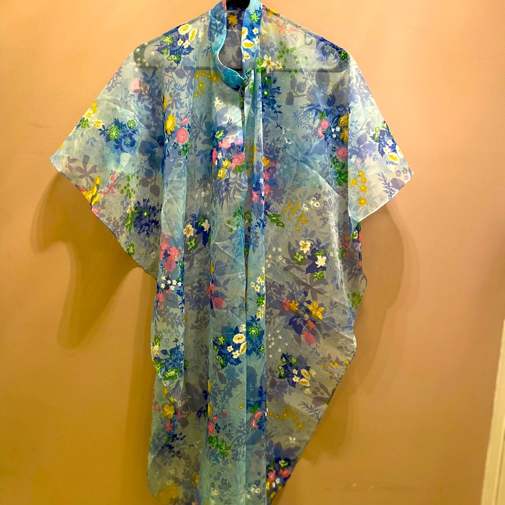 Vintage Chiffon Smock